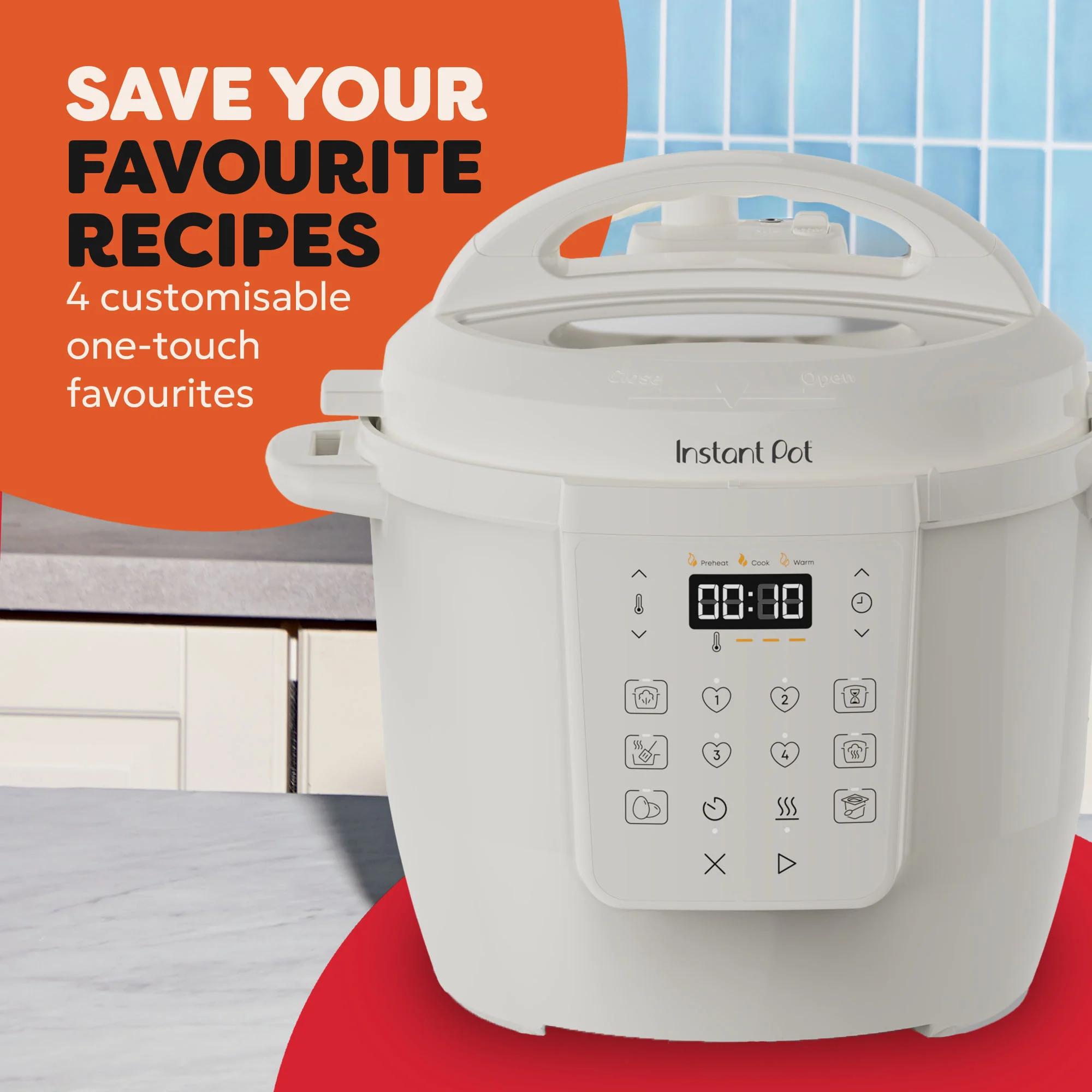 Instant® Pot Rio 5.7L Sea Salt Multi Cooker - Image 5