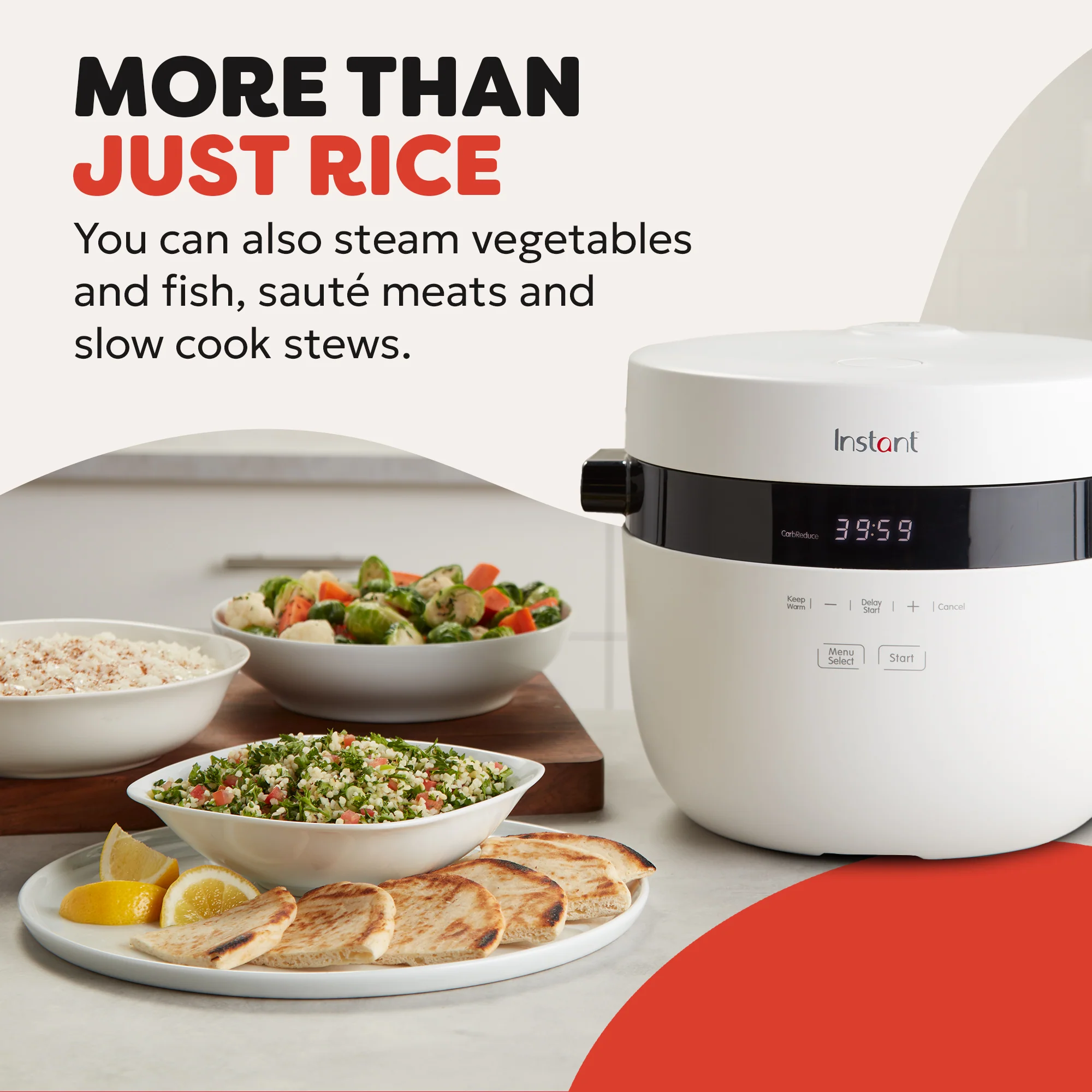 Instant® 10 Cup Rice & Grain Cooker - Image 5